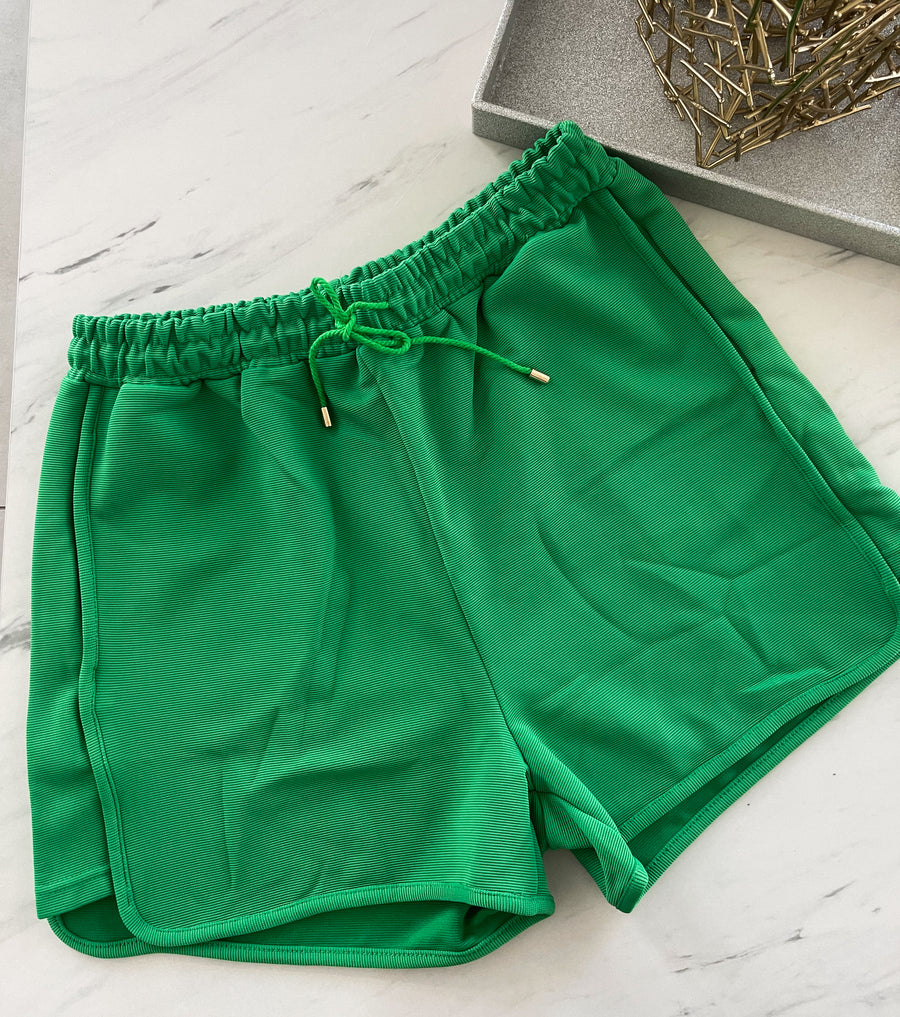 KELLY GREEN SHORTS