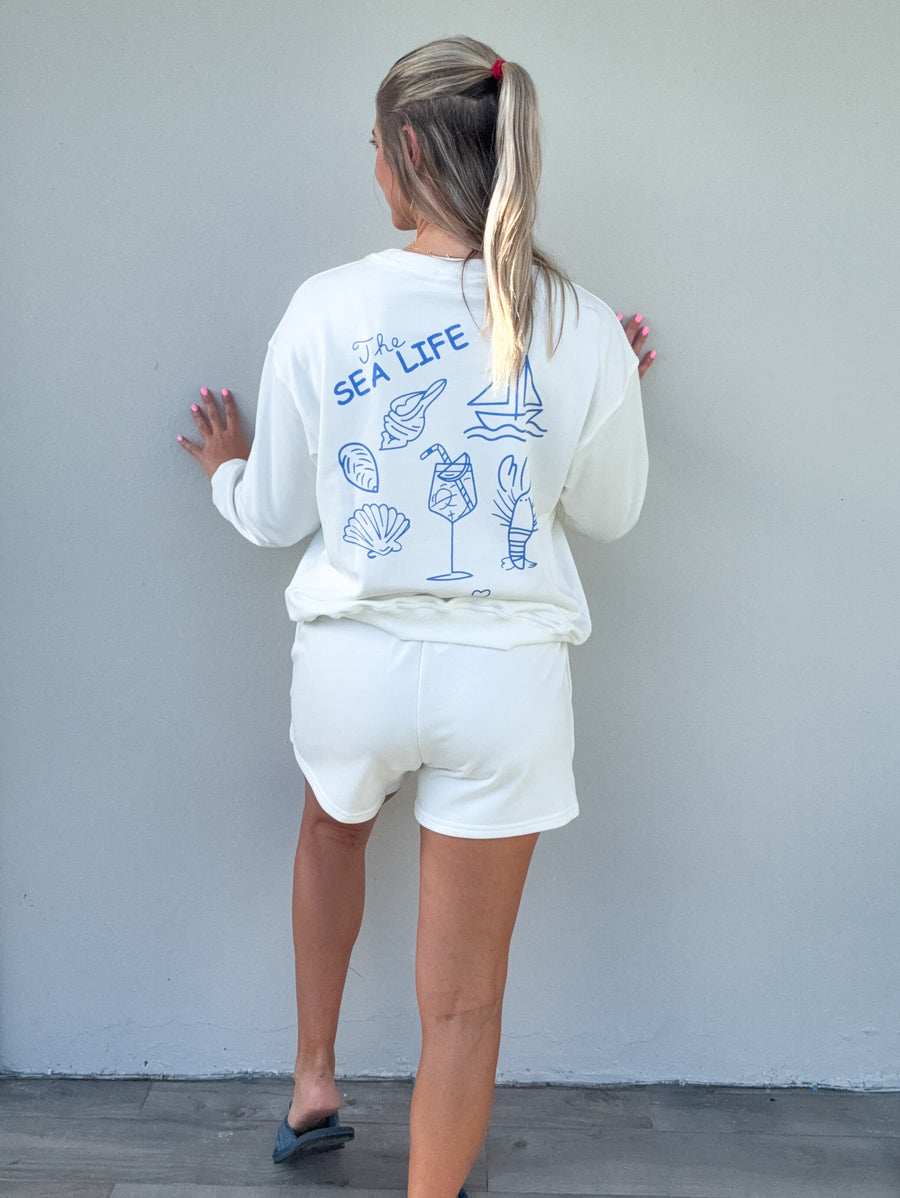 "THE SEA LIFE" SWEATER