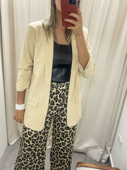 ALMOND BOYFRIEND BLAZER