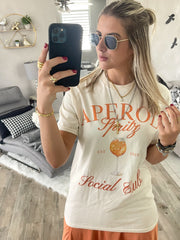 APEROL SPRITZ SOCIAL CLUB OVERSIZED T-SHIRT