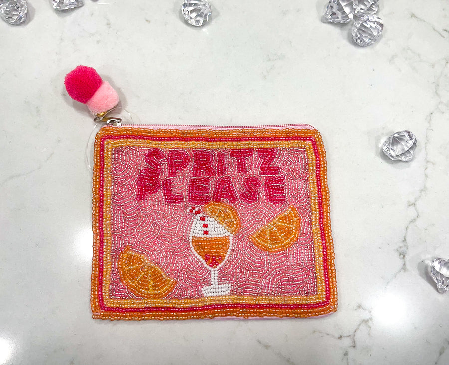 SPRITZ PLEASE COIN POUCH