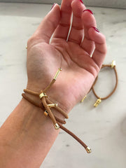 COFFEE ADJUSTABLE BRACELET