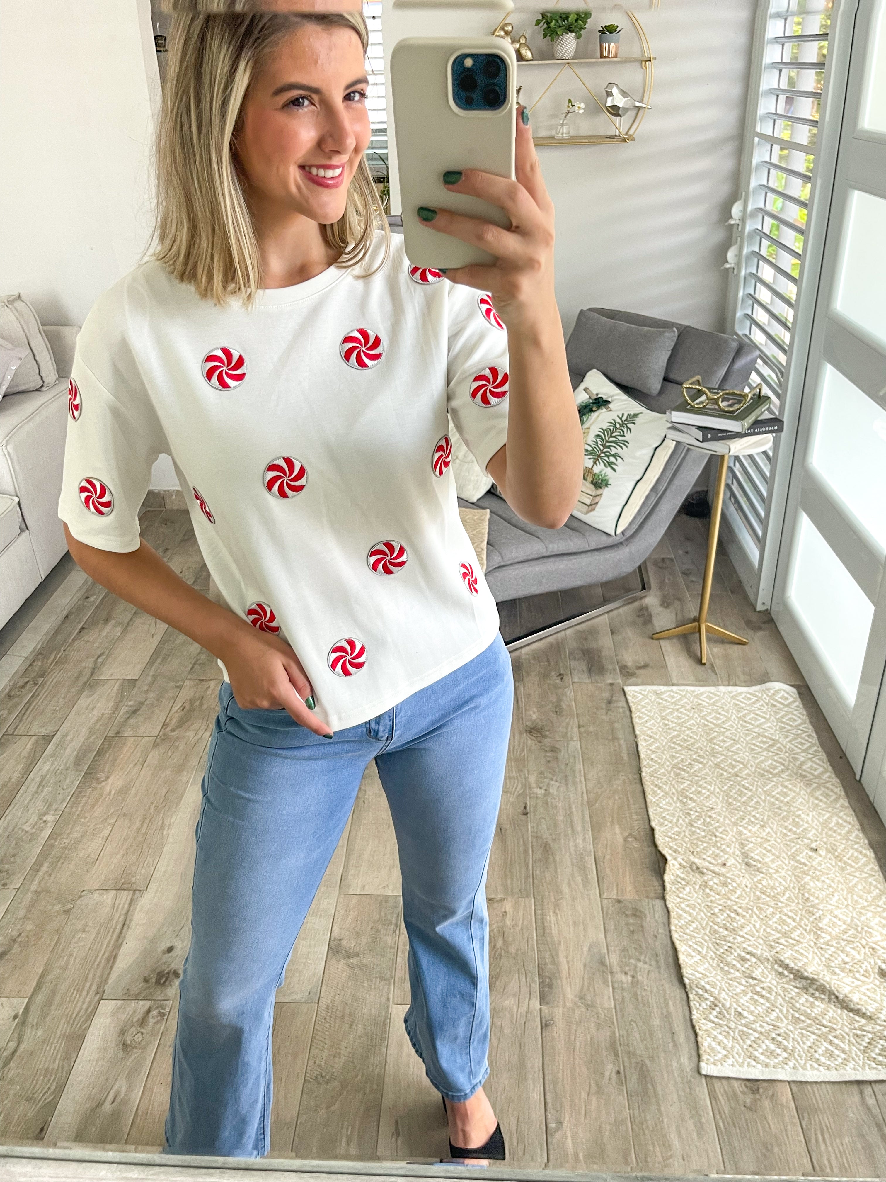 PEPPERMINT BLOUSE