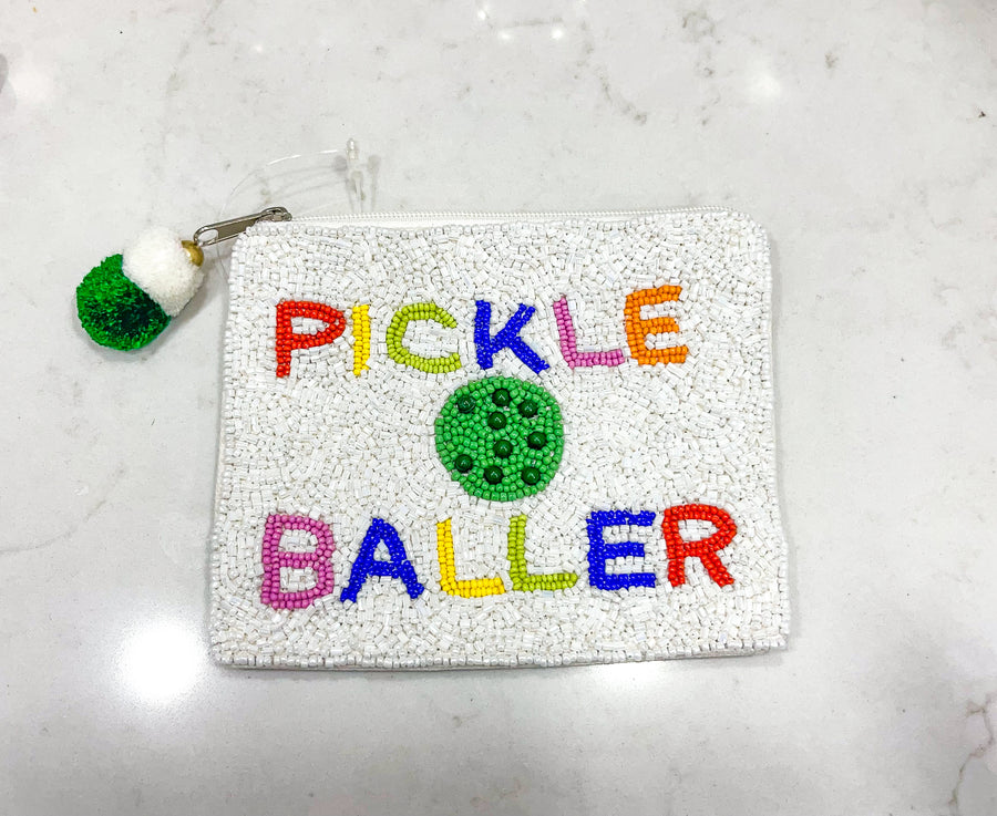 PICKLE BALLER COIN POUCH