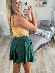 HUNTER GREEN SKORT