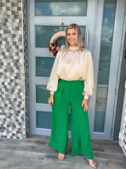 KELLY GREEN PALAZZOS