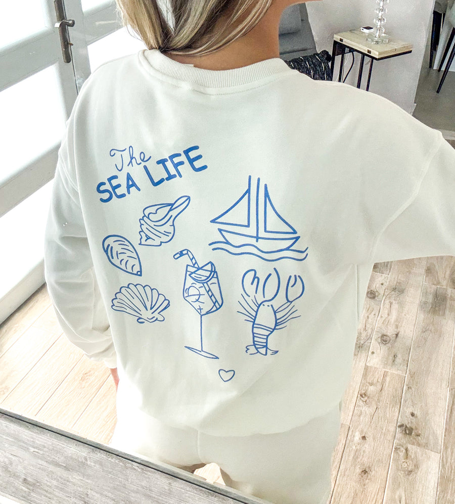 "THE SEA LIFE" SWEATER