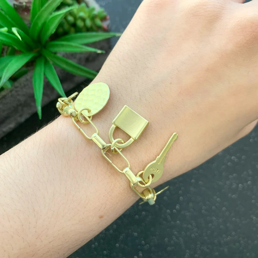 KEY & LOCK BRACELET