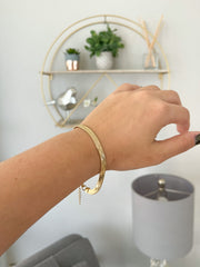 GOLD SNAKE CHAIN BRACELET